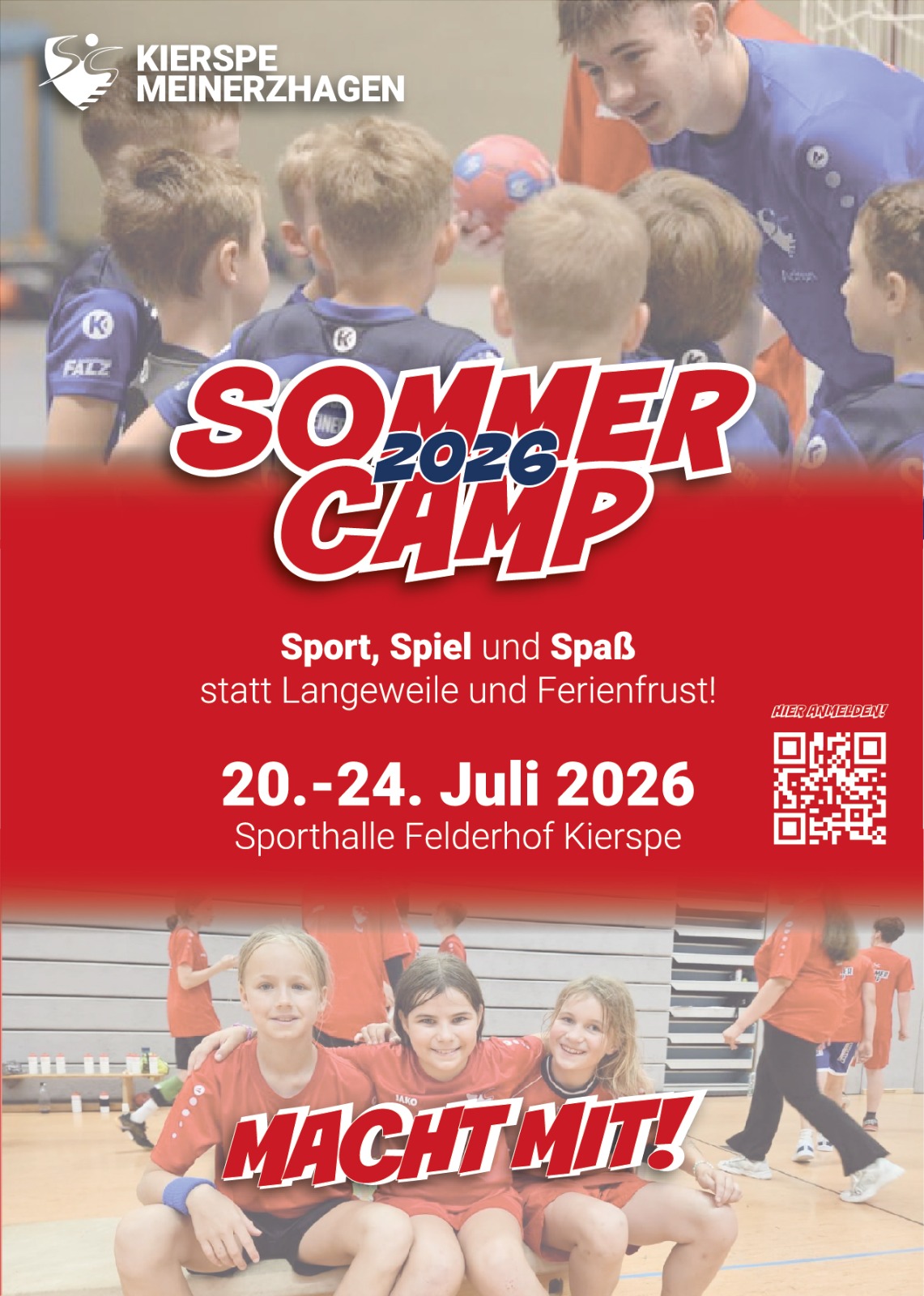 Sommercamp 2026 Werbeflyer